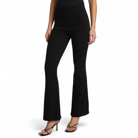 Frame Jet Set High Waist Stretchy Flared Denim Jeans. - Picture 1 of 8